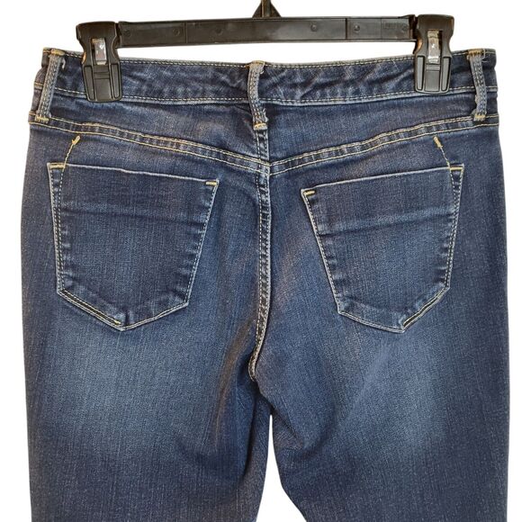 Mossimo Womens Size 4 Blue Solid Skinny Jeggings Jeans - Picture 10 of 11